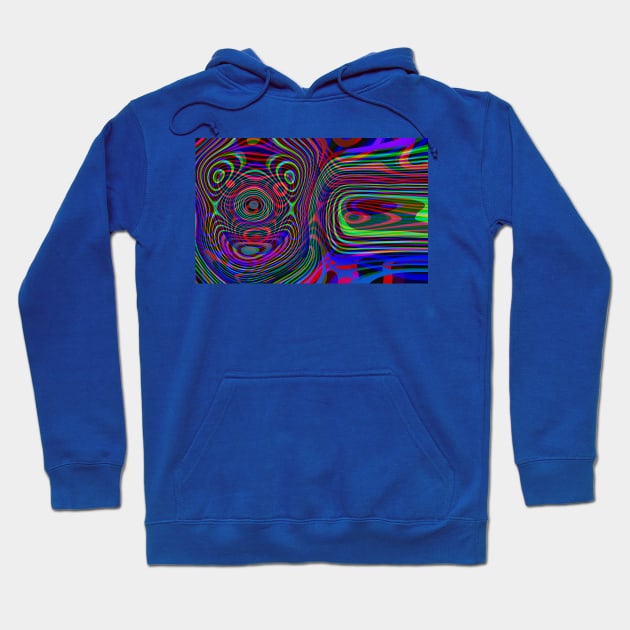 Vibe Theremin - Green Man Hoodie by rikarts